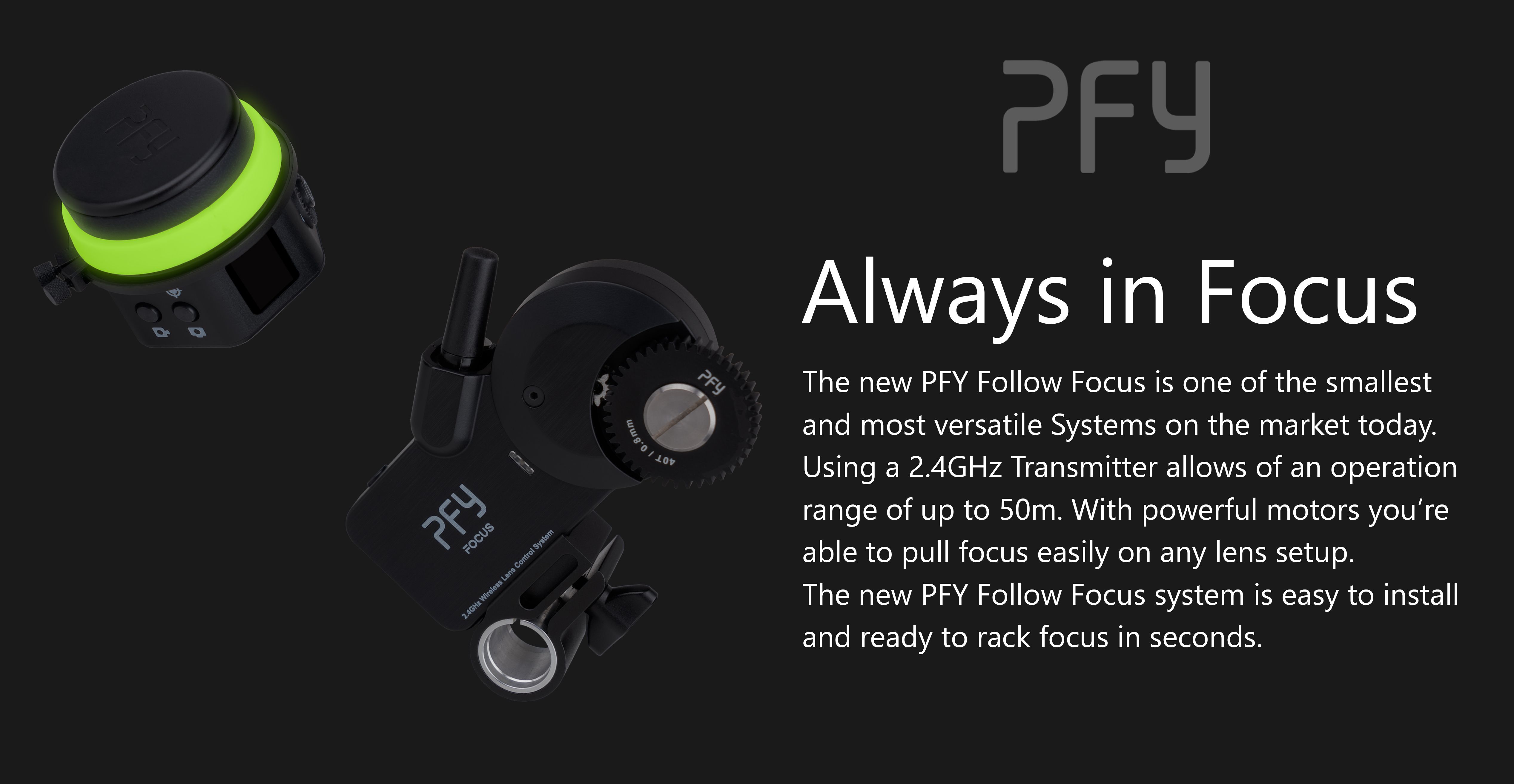 PFY - Wireless Follow Focus System